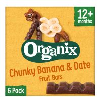 Μπάρες Φρούτων Μπανάνα με Χουρμάδες (6άδα)