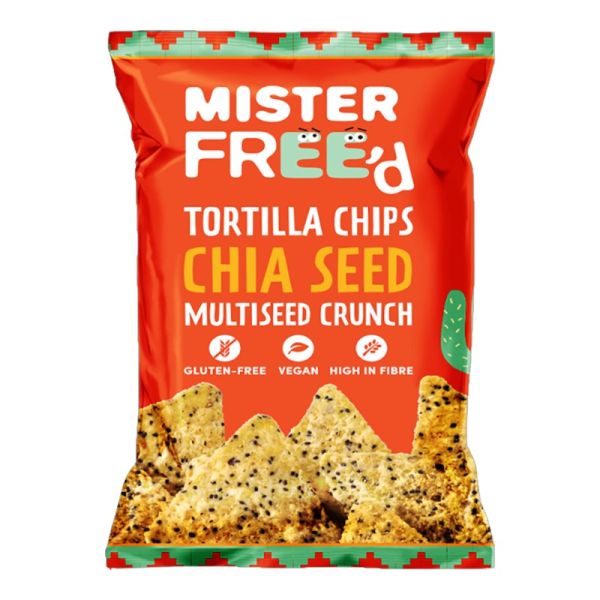 Τσιπς Τορτίγιας Σπόροι Chia  Χωρίς Γλουτένη