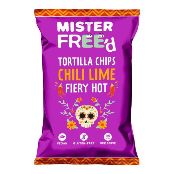 Τσιπς Τορτίγιας Chili & Lime Χωρίς Γλουτένη