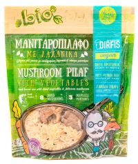 Μανιταροπίλαφο με Λαχανικά BIO