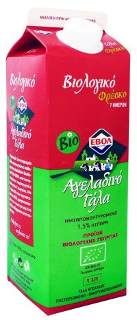 Βιολογικό Γάλα Αγελαδινό Light 1,5%