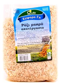 Βιολογικό Ρύζι Μακρύ Αναποφλοίωτο