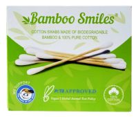 Μπατονέτες απο Βιοδιασπώμενο Μπαμπού και Βιολογικό Βαμβάκι