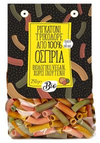 Ριγκατόνι Τρικολόρε απο 100% Όσπρια ΒΙΟ