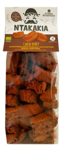 Ντακάκια Χαρουπομελένια Χωρίς Γλουτένη