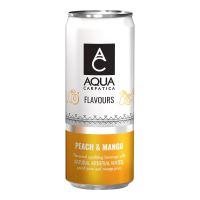 Ανθρακούχο Νερό με γεύση Ροδάκινο & Μάνγκο