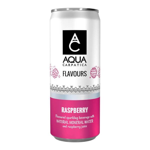 Ανθρακούχο Νερό με γεύση Σμέουρο