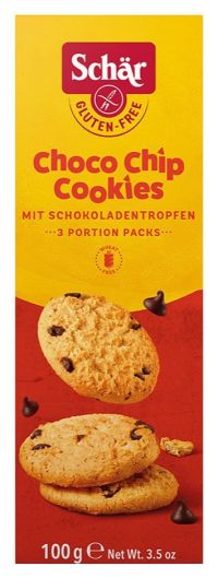 Μπισκότα με Κομμάτια Σοκολάτας - Χωρίς Γλουτένη