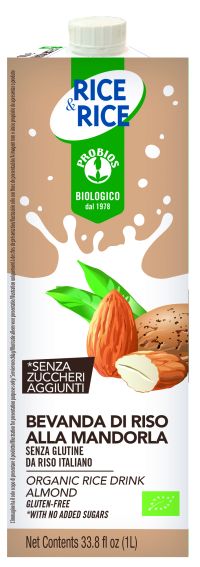 Βιολογικό Ρόφημα Ρυζιού με Αμύγδαλο