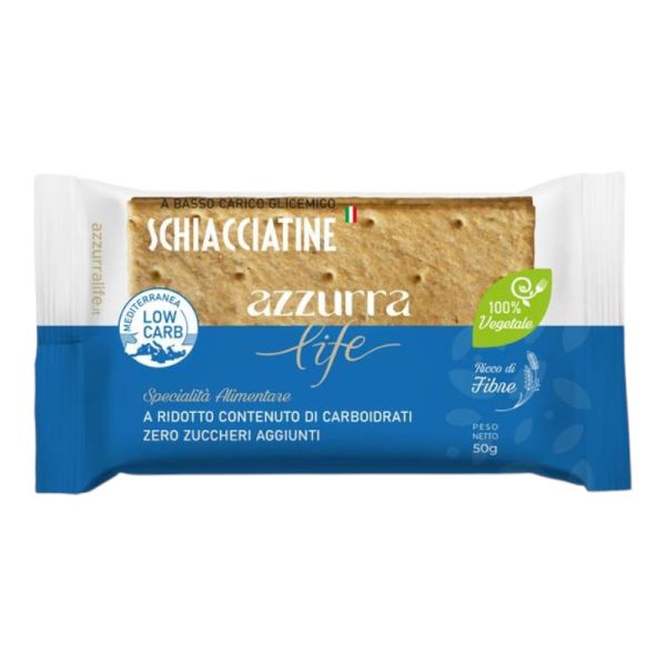 Schiaccatine Κράκερς Με Λιναρόσπορο Με Χαμήλους Υδατανθράκες