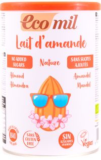 Γάλα αμυγδάλου φυσικό χωρίς ζάχαρη (σκόνη) χωρίς γλουτένη