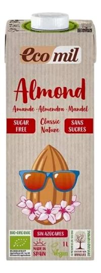 Ρόφημα Αμυγδάλου Classic 2% χωρίς Ζάχαρη Χωρίς Γλουτένη