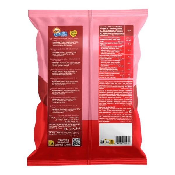 Πατατάκια Με Αλάτι & Ξύδι