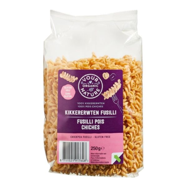 Fusilli από Ρεβίθι Χωρίς Γλουτένη