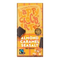Σοκολάτα αμύγδαλο, καραμέλα και θαλασσινό αλάτι