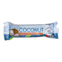 Μπάρα Καρύδα με Κουβερτούρα Σοκολάτας