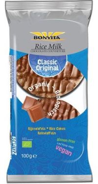 Ρυζογκοφρέτα με  Σοκολάτα Γάλακτος