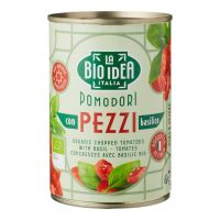 Ψιλοκομμένη Τομάτα (Κονκασέ) με βασιλικό