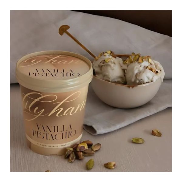 Παγωτό Vegan Βανίλια & Φιστίκι